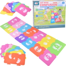 Bewegingsspel met foam puzzels – actieroute voor kinderen