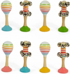 Bigjigs Toys set met rumba-ball en belletjes