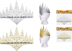 Carnavals diadeem Kroon voor Kinderen