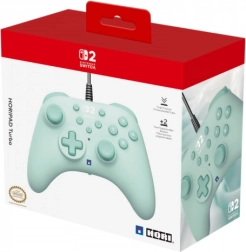Bedrade controller HORIPAD Turbo voor Nintendo Switch in de kleur Cozy Green