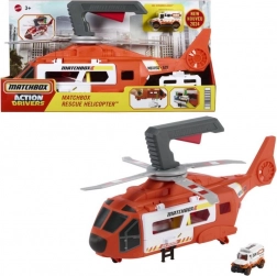 Helikopter voor reddingsactie Matchbox Action Drivers