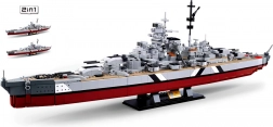 Sluban ModelBricks slagschip BISMARCK 2-in-1 bouwset 1:350