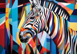 Puzzel zebra 1000 stukjes