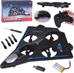 Lichte RC-drone met LED-effecten en 360°-acrobatiek