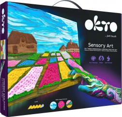 OKTO SENSOTY ART beeldende set Bloemenbedden in Nederland 30 × 40 cm