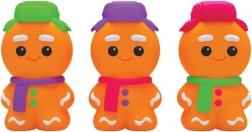 NeeDoh knijpbare peperkoek die in het donker licht