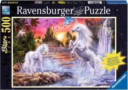 Ravensburger puzzel Eenhoorns bij de Rivier 500 stukjes