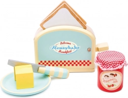 le toy van houten broodrooster met accessoires honeybake