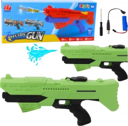 Elektrisch waterpistool groen met een bereik van 10 m