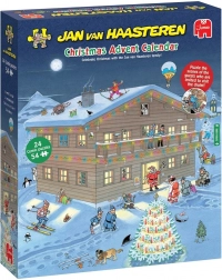 Adventskalender JUMBO – puzzel JAN VAN HAASTEREN 24×54 stukjes