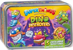 SuperThings Dino Destroyers exclusieve set zilveren blik