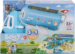 Bluey vliegtuig 3-in-1 met figuren