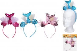 Carnavalsdiadeem Zeemeermin met versiering