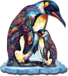 2Kids Toys houten puzzel pinguïns