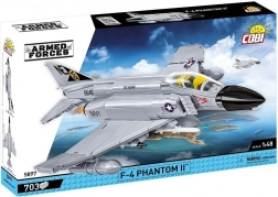 Bouwset F-4 Phantom II met 703 onderdelen op schaal 1:48