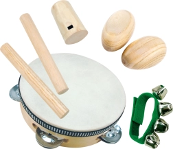 Bino mini orkest – muziekinstrumenten, 8 stuks