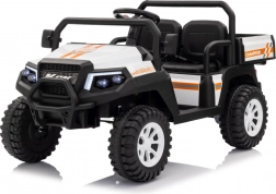 Elektrische kinderauto pick-up Champion, wit