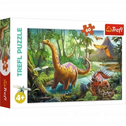 Puzzel Trefl Dinosaurussen 60 st.