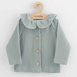 Babyjasje met knoopjes New Baby Laura grijs 56 (0–3 m)