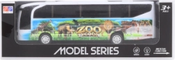Metalen safari-bus op batterijen