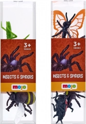 mojo mini wereld insecten en spinnen – set van 6 figuren