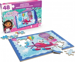 houten puzzel Gabby’s Dollhouse 48 stukjes