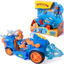 SuperThings Kid Kazoom Combat – voertuig met figuur en accessoires