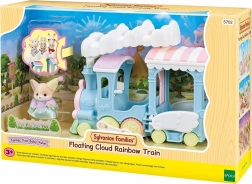 Kleurige trein SYLVANIAN FAMILIES met vosjesfiguur