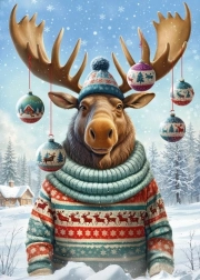 Cherry Pazzi puzzel Moose Be Love 500 stukjes