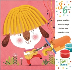 DJECO Creatieve set met klei Kapsels