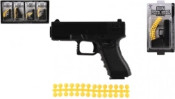 Kinderpistool voor zachte balletjes 10 cm met munitie