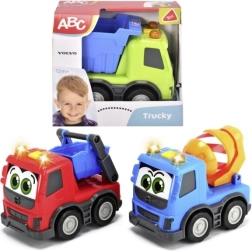 Vrolijke Volvo vrachtwagen voor kinderen 13 cm