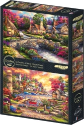 Grafika Art Collection puzzel Kunst 2×500 stukjes