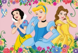 Puzzel Bloeiende Disney Prinsessen