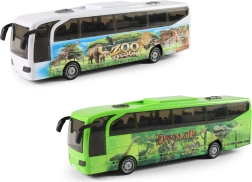 Bus met frictie-aandrijving met geluiden en licht 23 cm