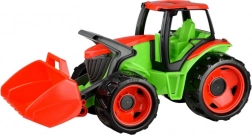 Tractor met schep, blauw grijs