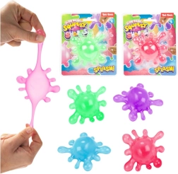 Toi-Toys antistress rekbare siliconen eend in 4 kleuren