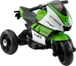 Groene elektrische kindermotor