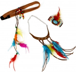 Indiaanse accessoireset voor volwassenen