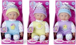 Pop Laura met sterretjes 20 cm, 3 soorten