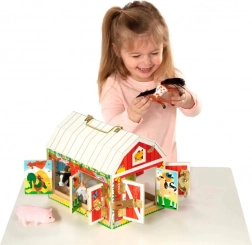 Speelboerderij met sloten en dieren