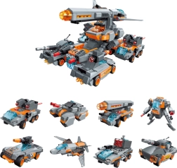 Qman Thunderbolt Chariot bouwset 8-in-1