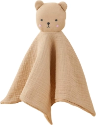Jabadabado knuffeldoekje beertje cream