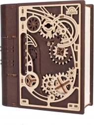 Houten mechanisch Geheimenboek UGEARS 3D-puzzel