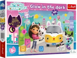Lichtgevend puzzel Gabby’s magisch huis 100 stukjes