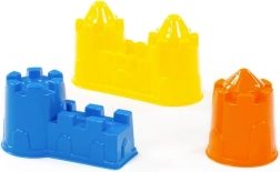 Zandvormpjes kasteel 3 stuks