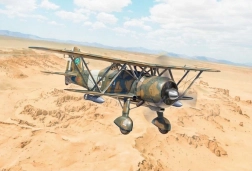 Modelvliegtuig Fiat CR.42 Falco nachtjager