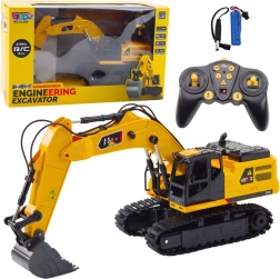 Leuke RC rupsgraafmachine met afstandsbediening 6 kanalen 27 MHz