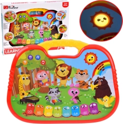 Interactieve educatieve toetsen met dieren en melodieën