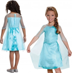 kinderkostuum disney frozen elsa 124–135 cm (7–8 jaar)